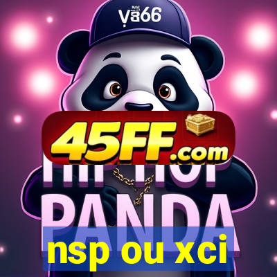 nsp ou xci